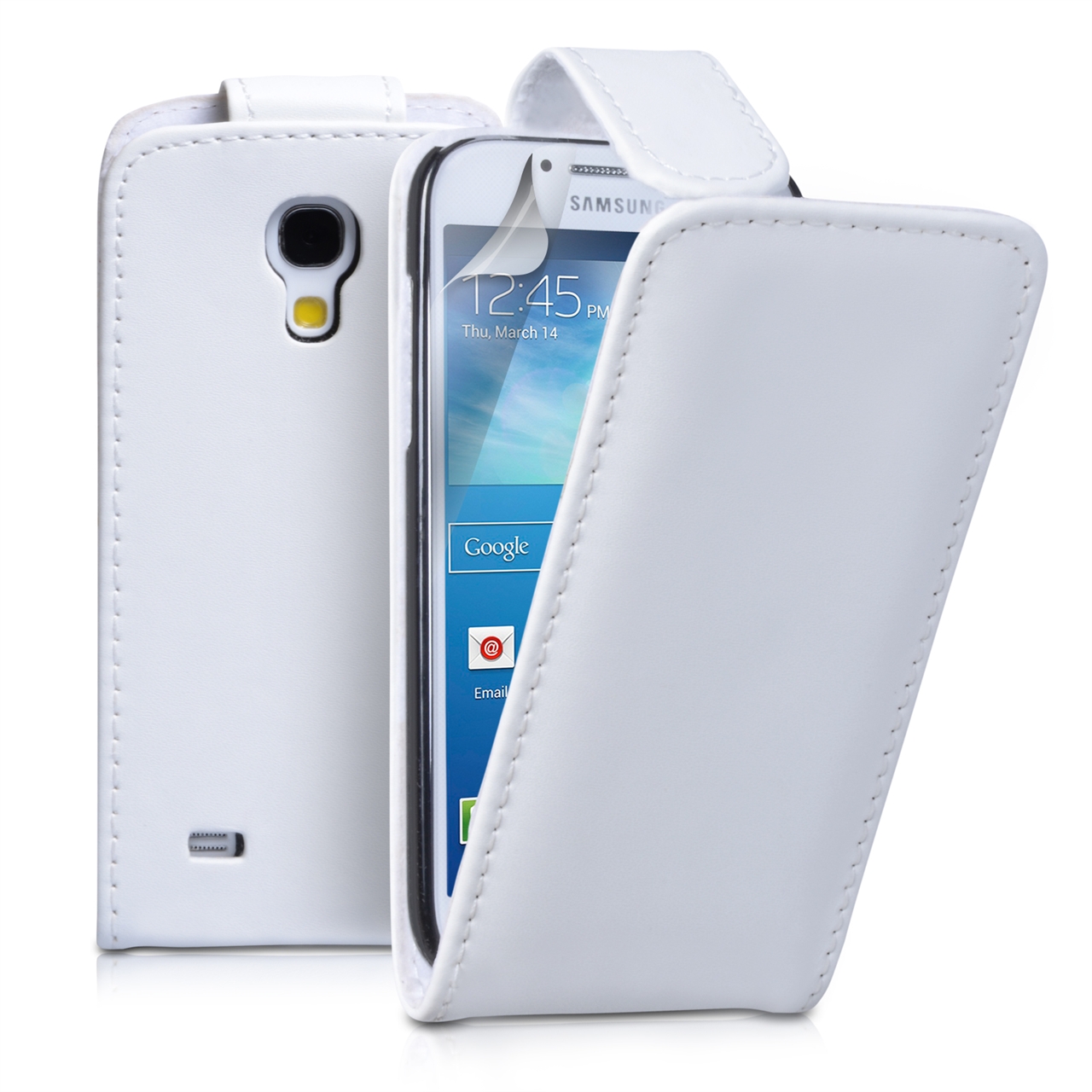 Coque personnalisée Galaxy S5 à rabat avec photo et texte Coque personnalisée Galaxy S5 à rabat avec photo et texte