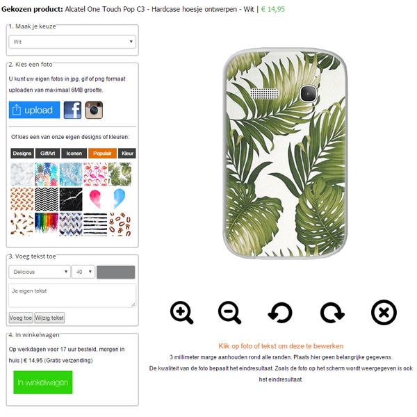 Coque personnalisée Alcatel C3 Coque Alcatel C3