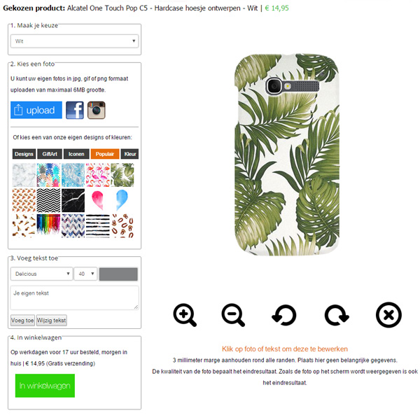 coque personnalisée Alcatel C5 coque Alcatel C5