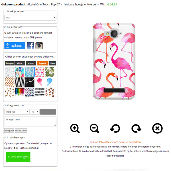Coque personnalisée Alcatel C7 Coque Alcatel C7