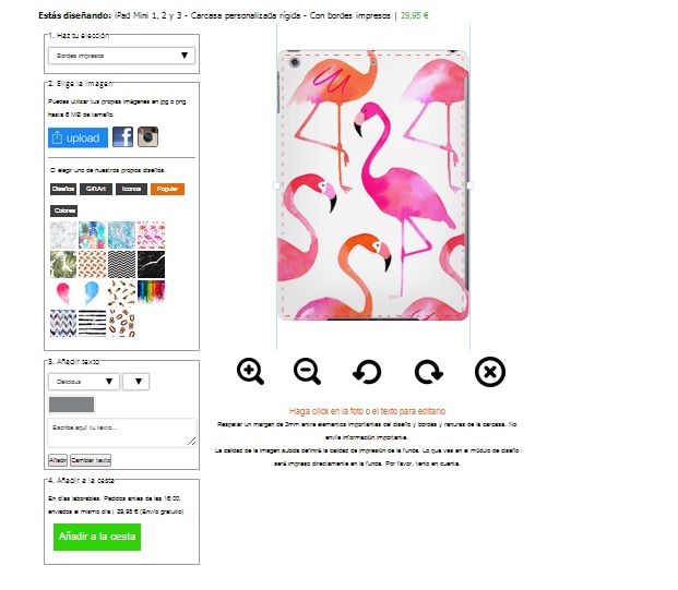 coque personnalisée iPad mini coque personnalisée iPad mini impression sur la tranche