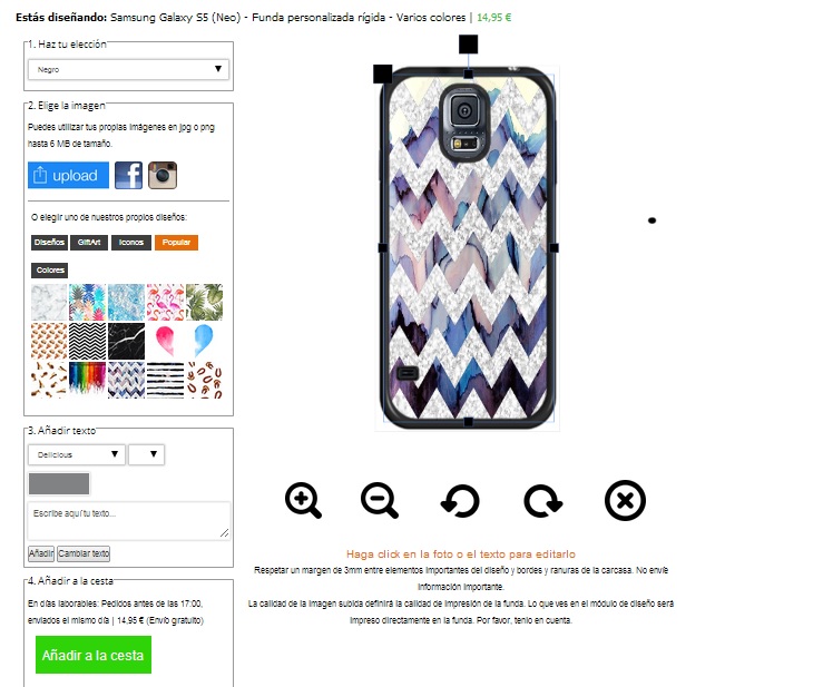 coque personnalisée Galaxy S5 coque Galaxy s5