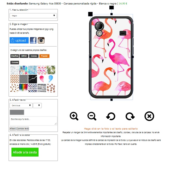 coque personnalisée Galaxy Ace S5830 Coque Samsung Galaxy Ace S5830