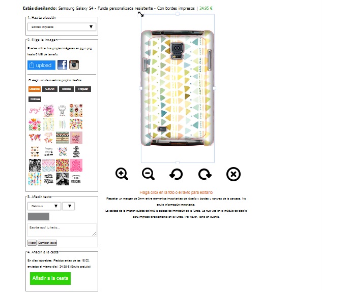 coque personnalisée Samsung Galaxy S4 coque personnalisée Samsung Galaxy S4 renforcée impression sur la tranche