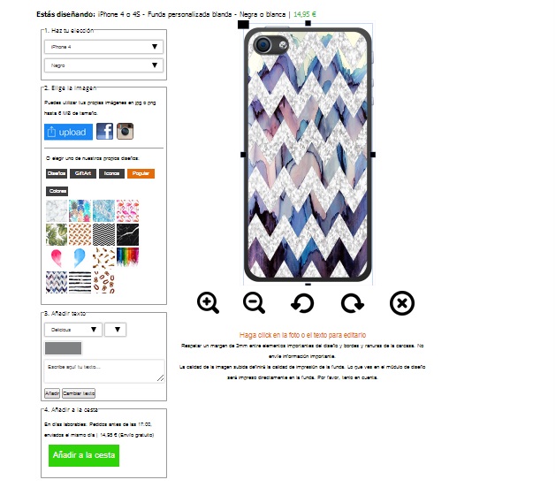 Coque personnalisée iPhone 4 et 4s en silicone Coque personnalisée iPhone 4 et 4s