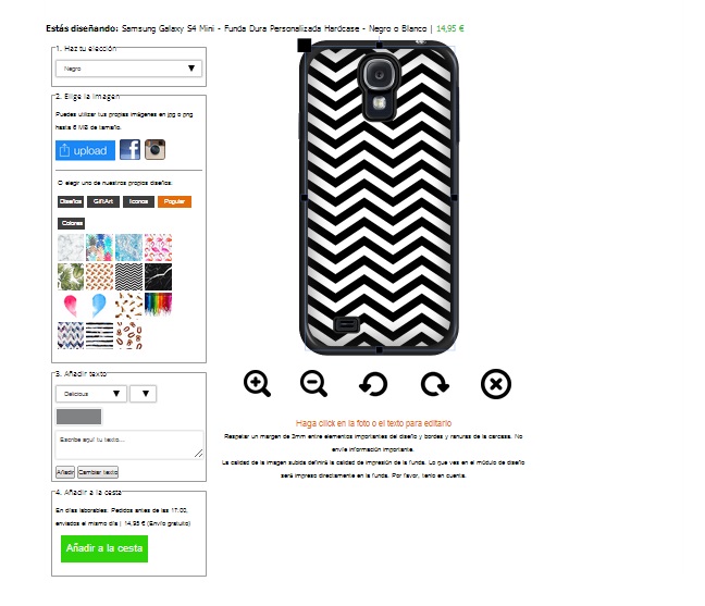 coque personnalisée Samsung Galaxy S4 mini