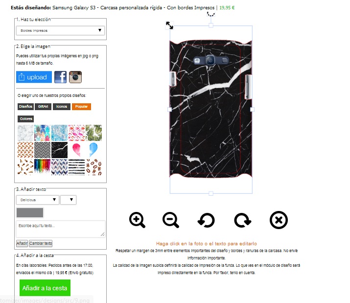 coque personnalisée samsung galaxy s3 coque rigide Samsung Galaxy S3 personnalisée