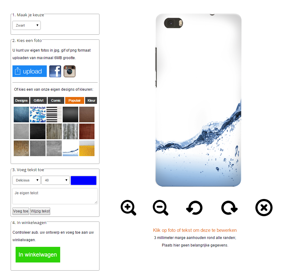 Coque personnalisée Huawei Ascend P8 Lite Coque personnalisée Huawei Ascend P8 Lite rigide noire