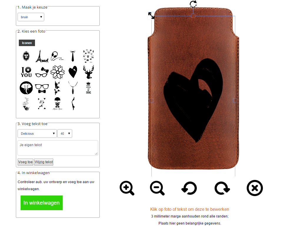 coque personnalisée en cuir, housse en cuir pochette téléphone cuir, étui personnalisé en cuir