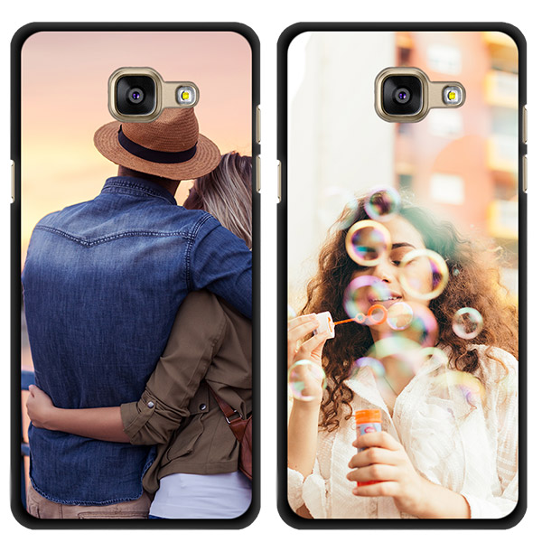 Coque personnalisée Samsung galaxy A3 coque personnalisée galaxy A3 coque rigide noire, blanche