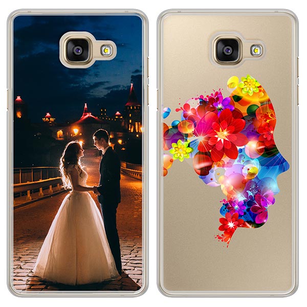 Coque personnalisée Samsung galaxy A5 (2016) galaxy A5 coque en silicone transparente