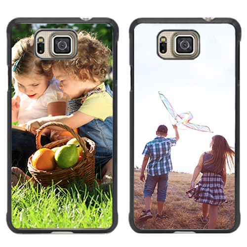 Coque personnalisée Samsung galaxy Alpha galaxy Alpha coque rigide noire