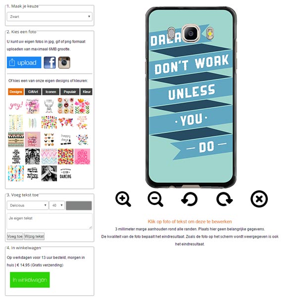 Coque personnalisée Samsung galaxy J5 coque Galaxy J5