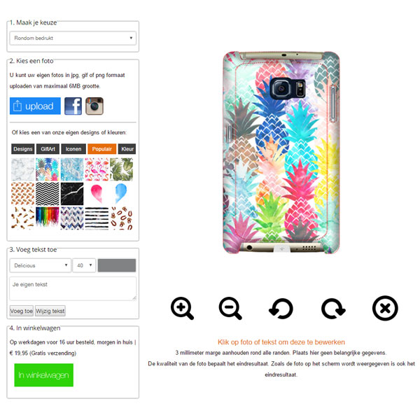 coque personnalisée Galaxy S6 Edge PLUS Coque personnalisée Galaxy S6 Edge PLUS impression sur les contours