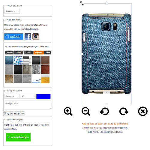 coque personnalisée Galaxy S6 Coque personnalisée Galaxy S6 impression sur les contours