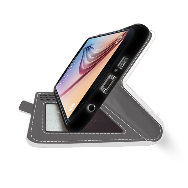 coque personnalisée Galaxy S6 coque personnalisée Galaxy S6, coque portefeuille
