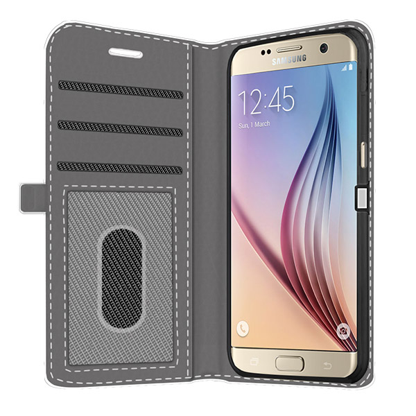 coque personnalisée Galaxy S6 coque portefeuille Samsung