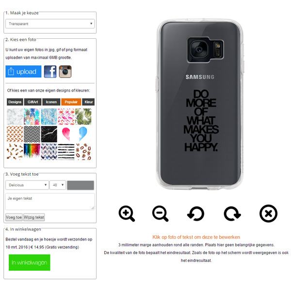 coque personnalisée Galaxy S7 Edge coque Galaxy s7 Edge