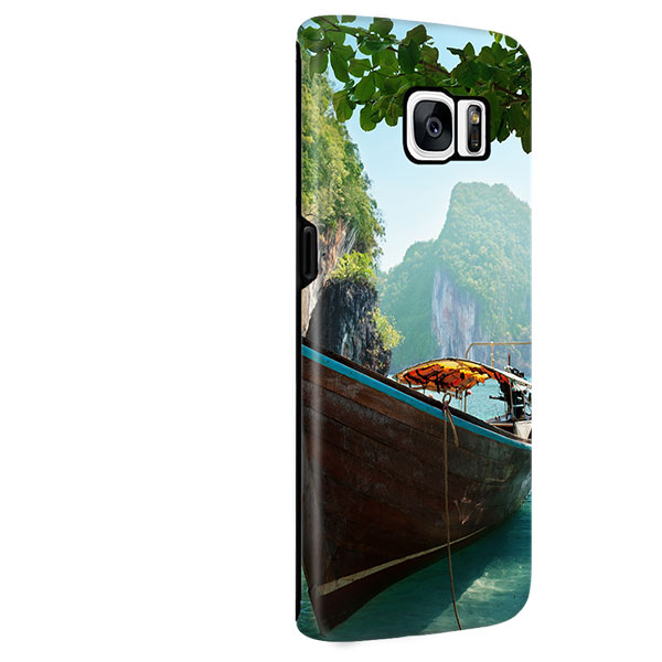 coque personnalisée Galaxy S7 Edge Coque personnalisée Galaxy S7 Edge sublimation 3D impression sur les côtés