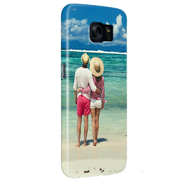 coque personnalisée Galaxy S7 Coque personnalisée Galaxy S7 sublimation 3D impression sur les côtés