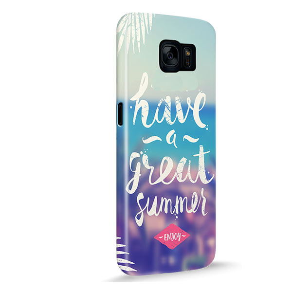 coque personnalisée Galaxy S7 Coque personnalisée renforcée Galaxy S7 sublimation 3D impression sur les côtés