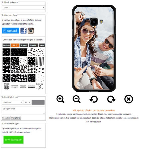 coque personnalisable Samsung Galaxy Xcover 4 coque personnalisée en silicone