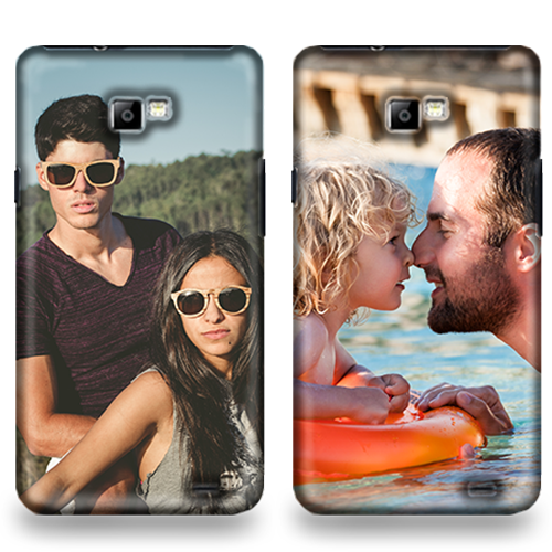 coque personnalisée Samsung Galaxy S2 coque personnalisée Samsung Galaxy S2 noire et blanche