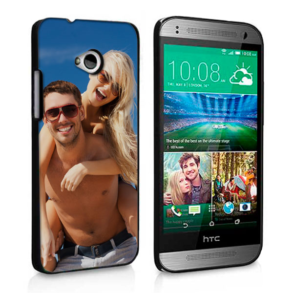 coque personnalisée HTC One Mini 2 noire coque personnalisée HTC One Mini 2