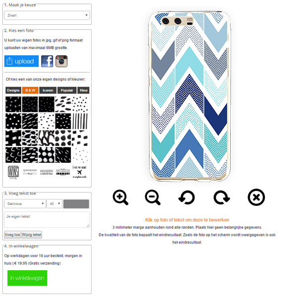 coque personnalisée rigide Huawei P10