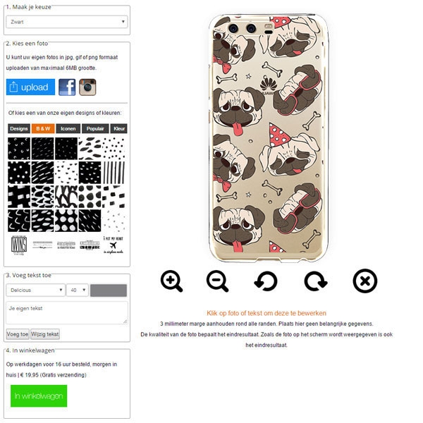 coque personnalisée rigide Huawei P10 PLUS