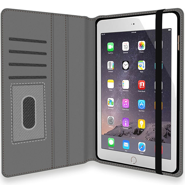ipad air portefeuille personnalisée coque ipad air personnalisée