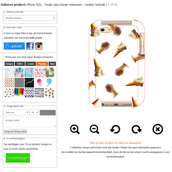 Coque personnalisée iPhone 5, 5S ou SE, Coque renforcée Coque personnalisée iPhone 5, 5S ou SE