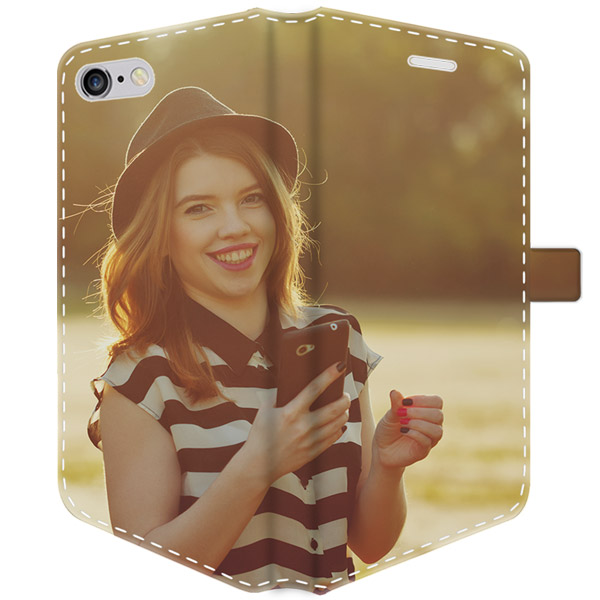 coque portefeuille iPhone 6S impression sur l'ensemble de la coque coque personnalisé iPhone 6 impression sur les 2 faces