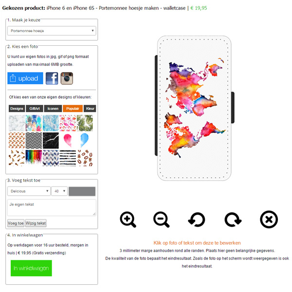 coque personnalisée iPhone 7 coque portefeuille iPhone 7