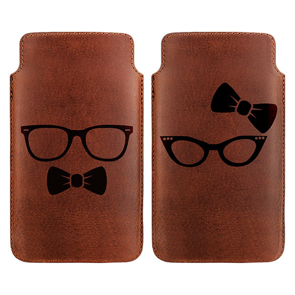 pochette téléphone cuir, housse en cuir pochette téléphone cuir, étui personnalisé en cuir