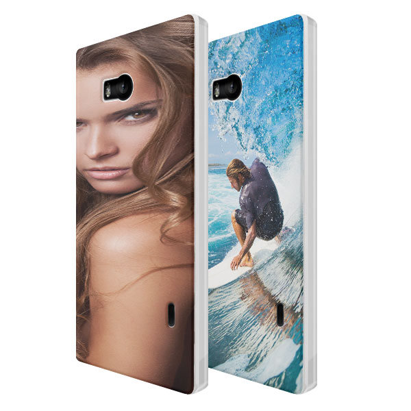 Coque personnalisée Nokia Lumia 930 Coque rigide personnalisée Nokia Lumia 930 blanche