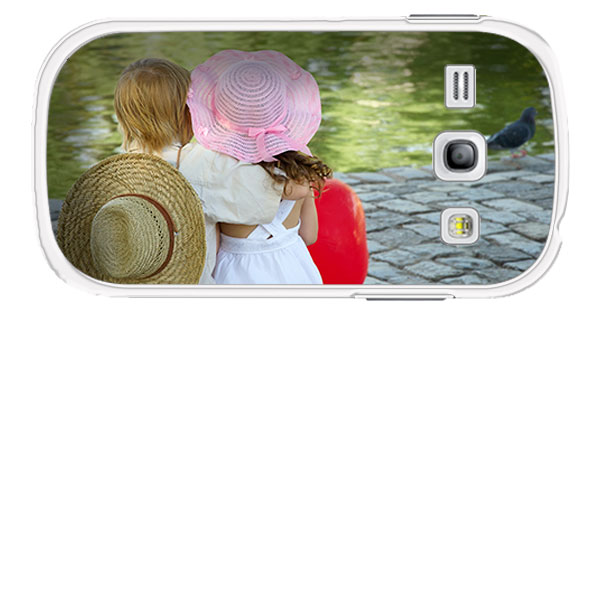 Coque Samsung Galaxy Core Samsung Galaxy Core Hardcase hoesje ontwerpen zwart Wit of Transparan