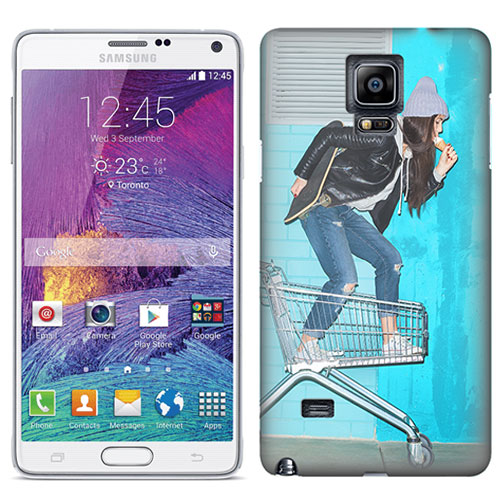 Coque personnalisée Samsung Galaxy note 4 Coque personnalisée Samsung Galaxy note 4 impression sur la tranche