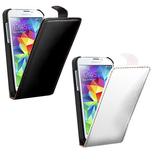 coque personnalisée Galaxy S5 coque personnalisée Galaxy S5 à rabat Samsung avec photo et texte