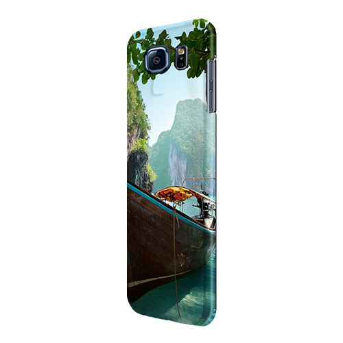 coque personnalisée Galaxy S6 Coque personnalisée Galaxy S6 sublimation 3D impression sur les côtés
