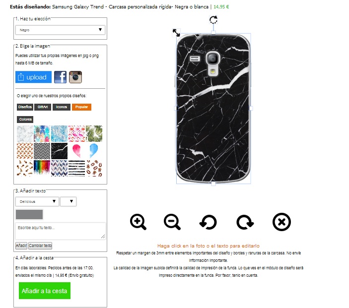 Coque personnalisée Samsung Galaxy Trend Coque Galaxy Trend