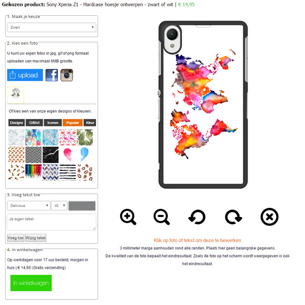 Coque personnalisée Sony Xperia Z1 Coque Sony Xperia Z1